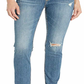 Calça jeans feminina slim azul da Silver Jeans Co, tamanho 29x31