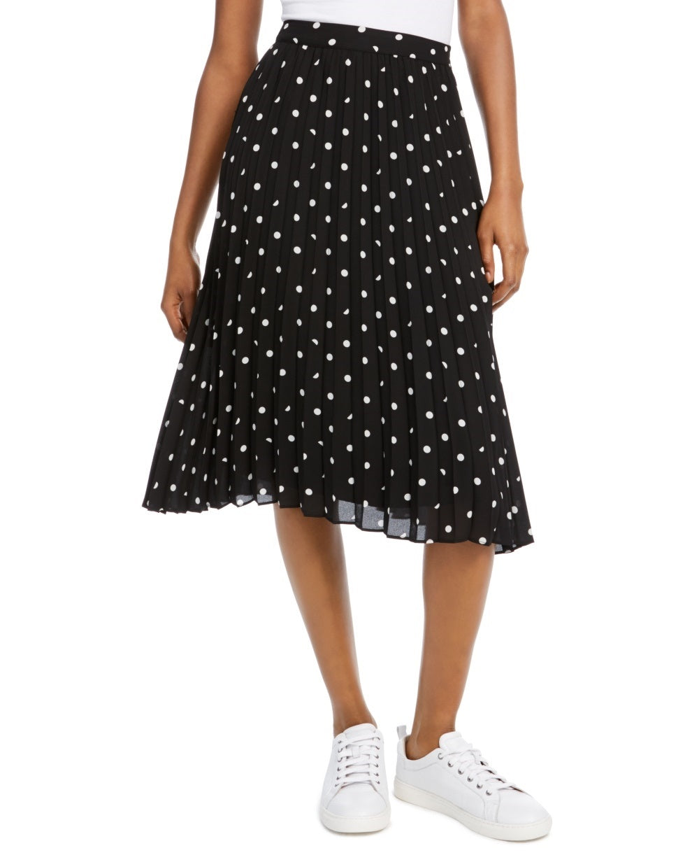 Saia midi feminina Maison Jules preta tamanho médio