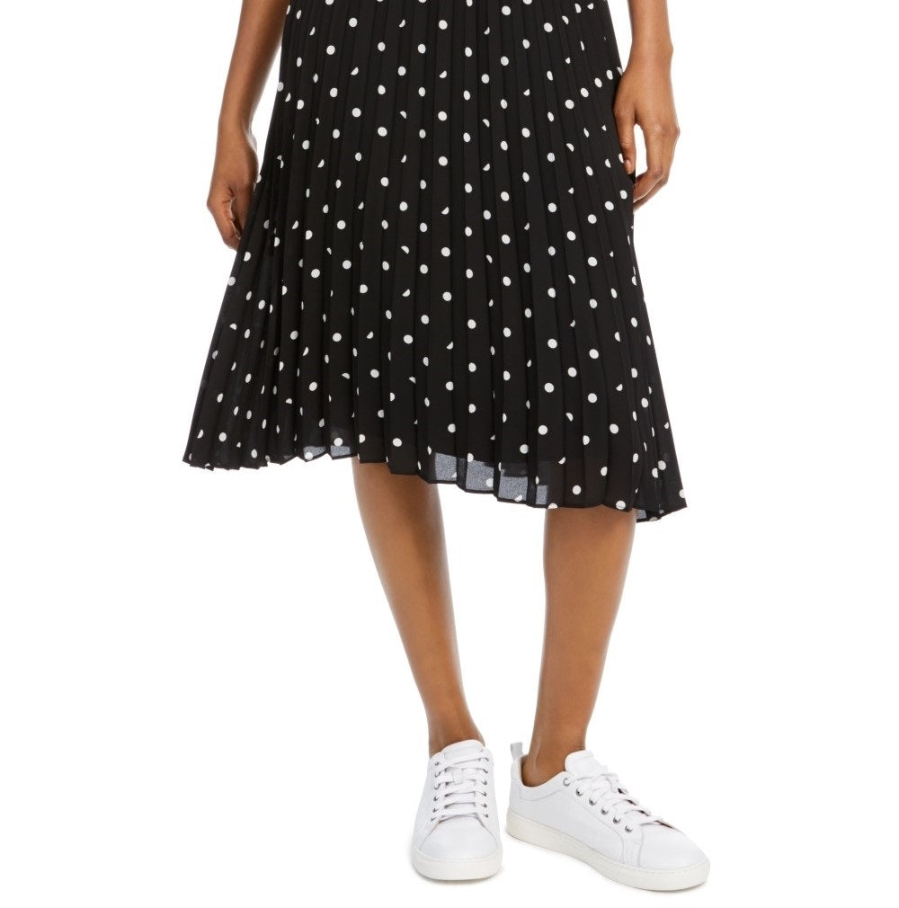 Saia midi feminina Maison Jules preta tamanho médio