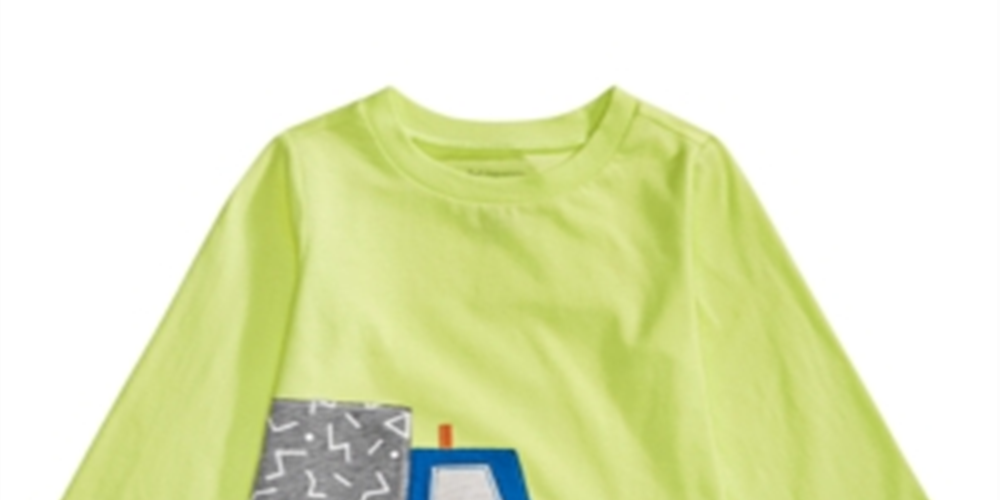 Camiseta estampada com caminhão First Impressions para bebês meninos, verde, tamanho 6-9 meses