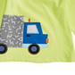 Camiseta estampada com caminhão First Impressions para bebês meninos, verde, tamanho 6-9 meses