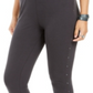 Leggings femininas com costura cravejada Style &amp; Co, cinza, tamanho XL