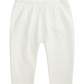 Calça acolchoada First Impressions para bebê menina, branca, tamanho 0-3 M