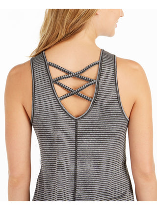 Camiseta regata feminina Ideology Fitness Yoga preta tamanho pequeno