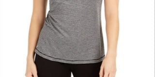 Camiseta regata feminina Ideology Fitness Yoga preta tamanho pequeno