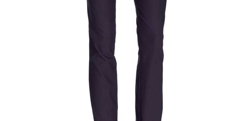 Calça feminina Charter Club Cambridge Tummy Control Slim Leg, azul marinho, tamanho 22X5