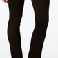 Calça jeans feminina Bootcut com cinco bolsos e ajuste curvo da INC International Concepts, preta, tamanho 8