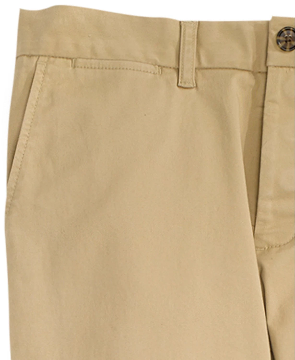 Calça Chino Adaptável Personalizada Tommy Hilfiger Masculina com Zíper Magnético Marrom Tamanho 36
