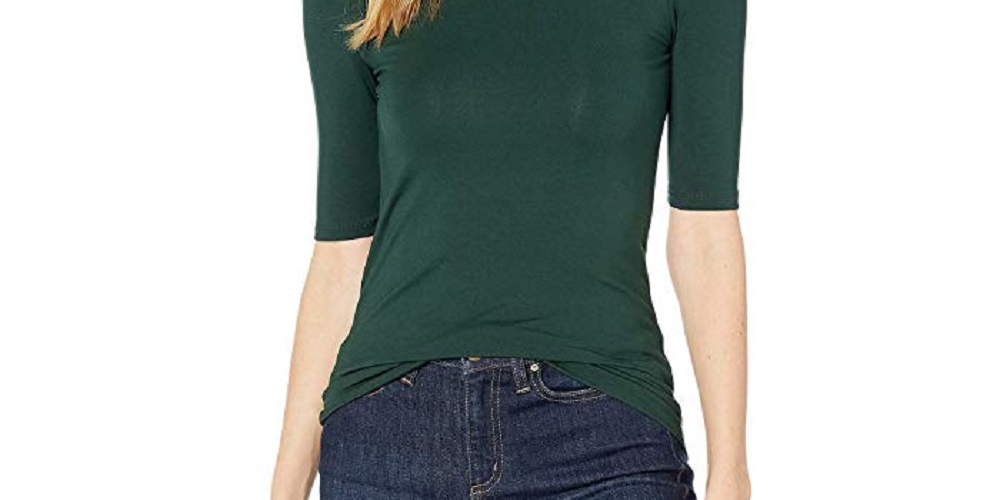 Blusa feminina Ralph Lauren lisa manga curta verde tamanho extragrande