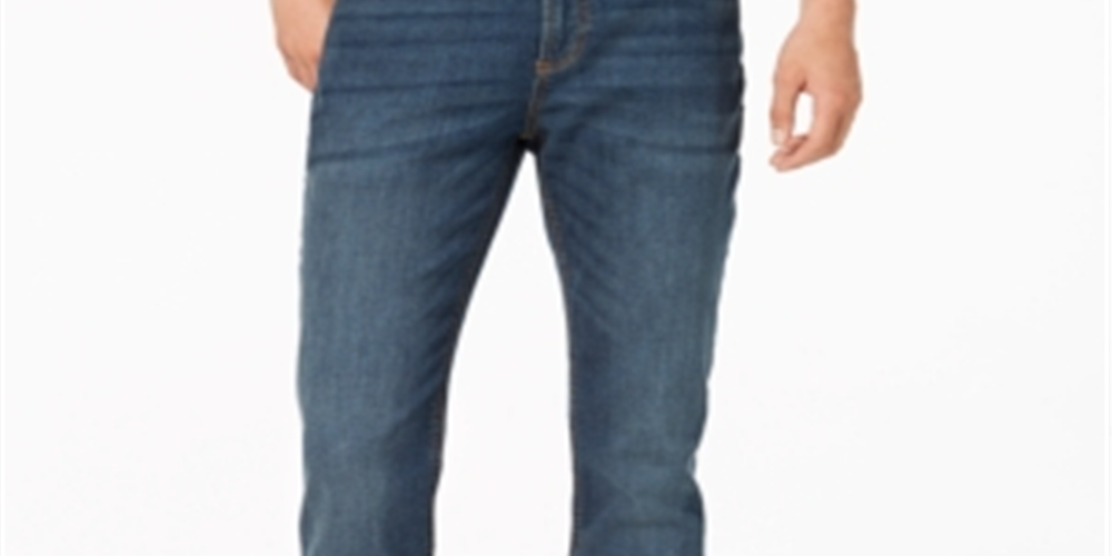 Calça jeans masculina American Rag Slim Fit Stretch Azul