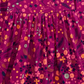 Túnica infantil de algodão com estampa floral First Impressions para meninas, tamanho 3T, roxa