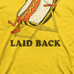 Camiseta Laid Back para meninos da Jem, amarela, tamanho 4
