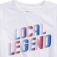 Camiseta infantil Epic Threads Little Boy's Legend, branca, tamanho 6