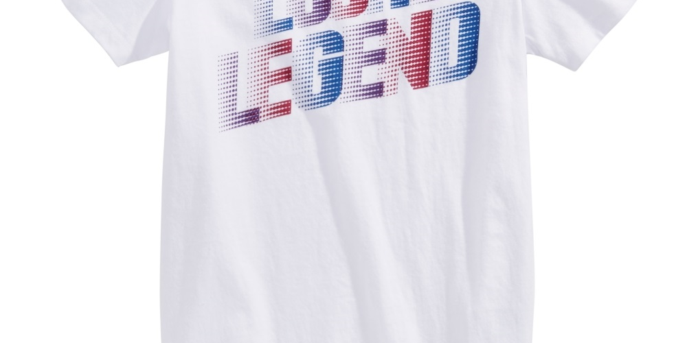 Camiseta infantil Epic Threads Little Boy's Legend, branca, tamanho 6