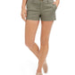 Shorts chino feminino Style &amp; Co, verde, tamanho 8