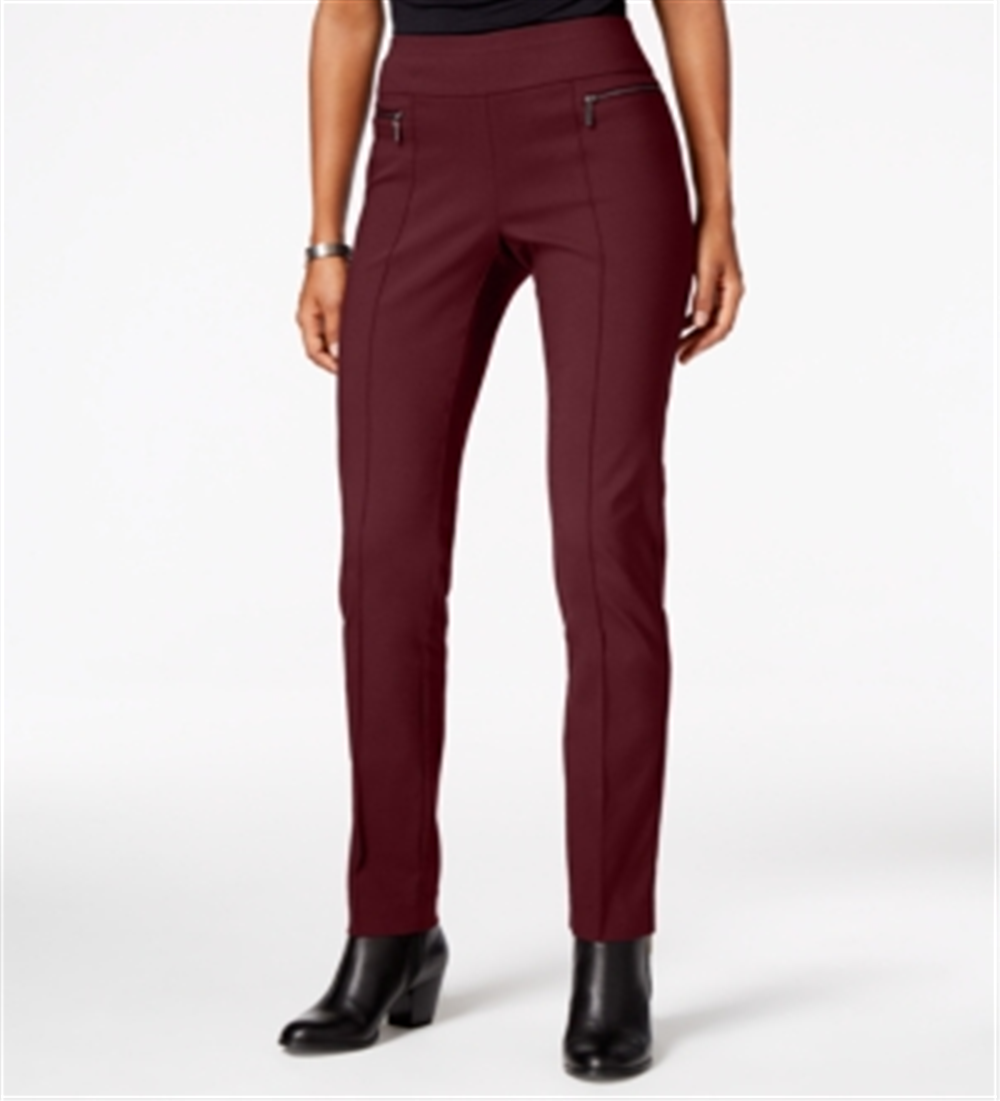 Calça skinny feminina Style &amp; Co, roxa, tamanho PP