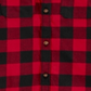 Camisa Carter's Infantil Menino Xadrez Sarja Botões Frente Vermelha Tamanho 5T