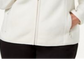 Jaqueta de lã Karen Scott Zeroproof feminina tamanho casca de ovo pequeno P