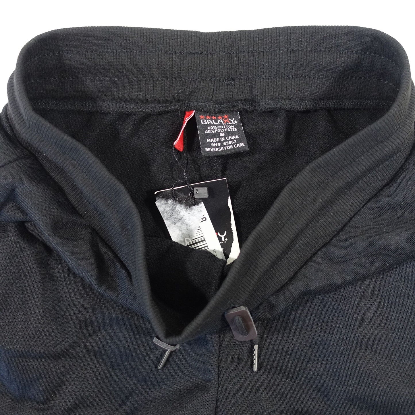 Calça de moletom Galaxy by Harvic Fitness Jogger preta tamanho pequeno