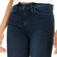 Calça jeans skinny azul mesclada feminina Hudson, tamanho 26