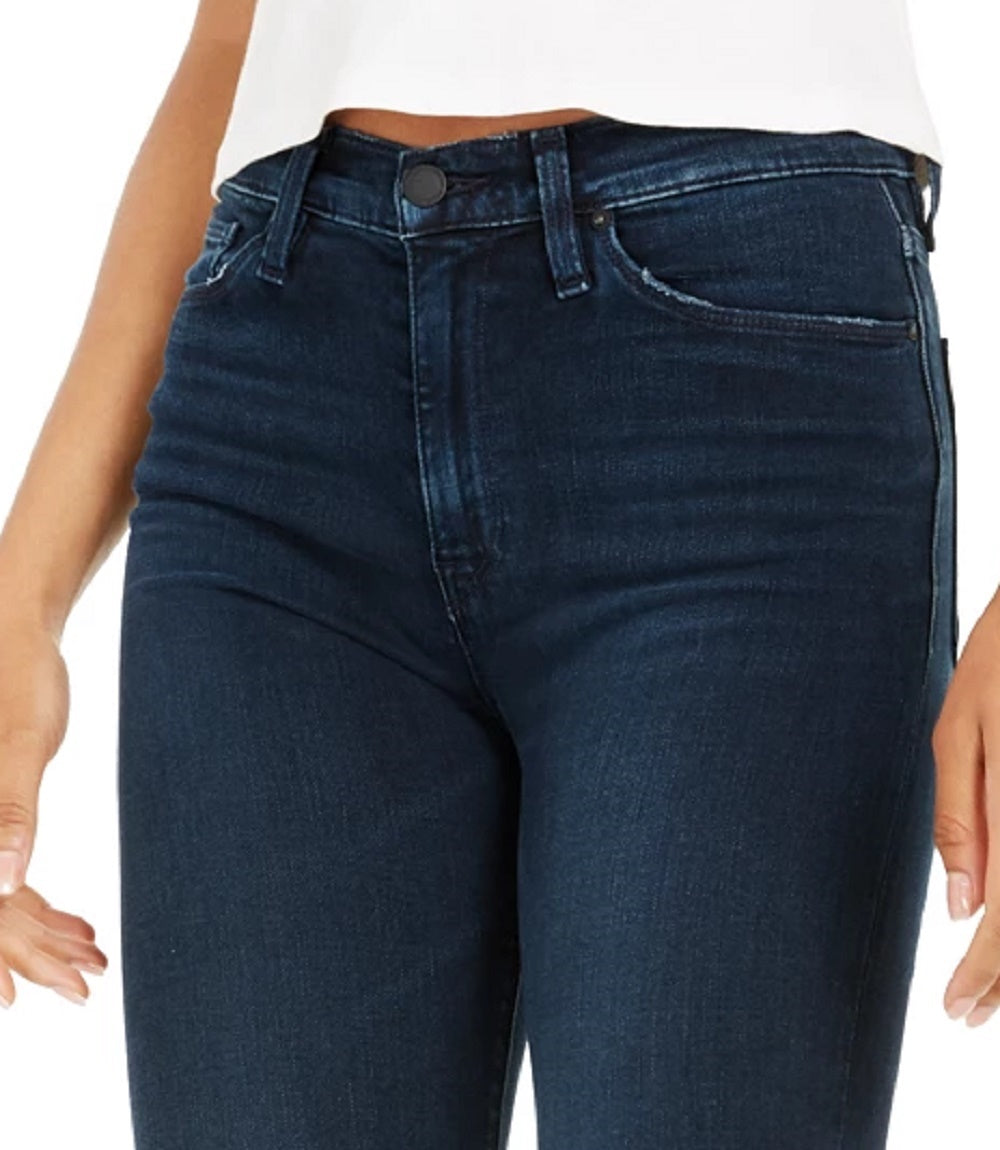 Calça jeans skinny azul mesclada feminina Hudson, tamanho 26