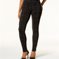 Legging feminina xadrez Ponte Style &amp; Co, preta, tamanho pequeno
