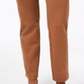Calça feminina Charter Club Pull-on Ponte Knit, tamanho 12 Petite, marrom cobre