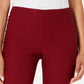 Calça skinny Chelsea Tummy Control feminina Charter Club, tamanho 16, vinho