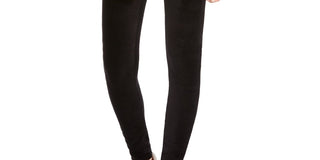 Leggings de veludo cotelê American Rag Juniors, pretas, tamanho XX-G