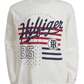 Camiseta Tommy Hilfiger Big Boy's Dexter Logo Branca Tamanho G