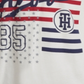 Camiseta Tommy Hilfiger Big Boy's Dexter Logo Branca Tamanho G