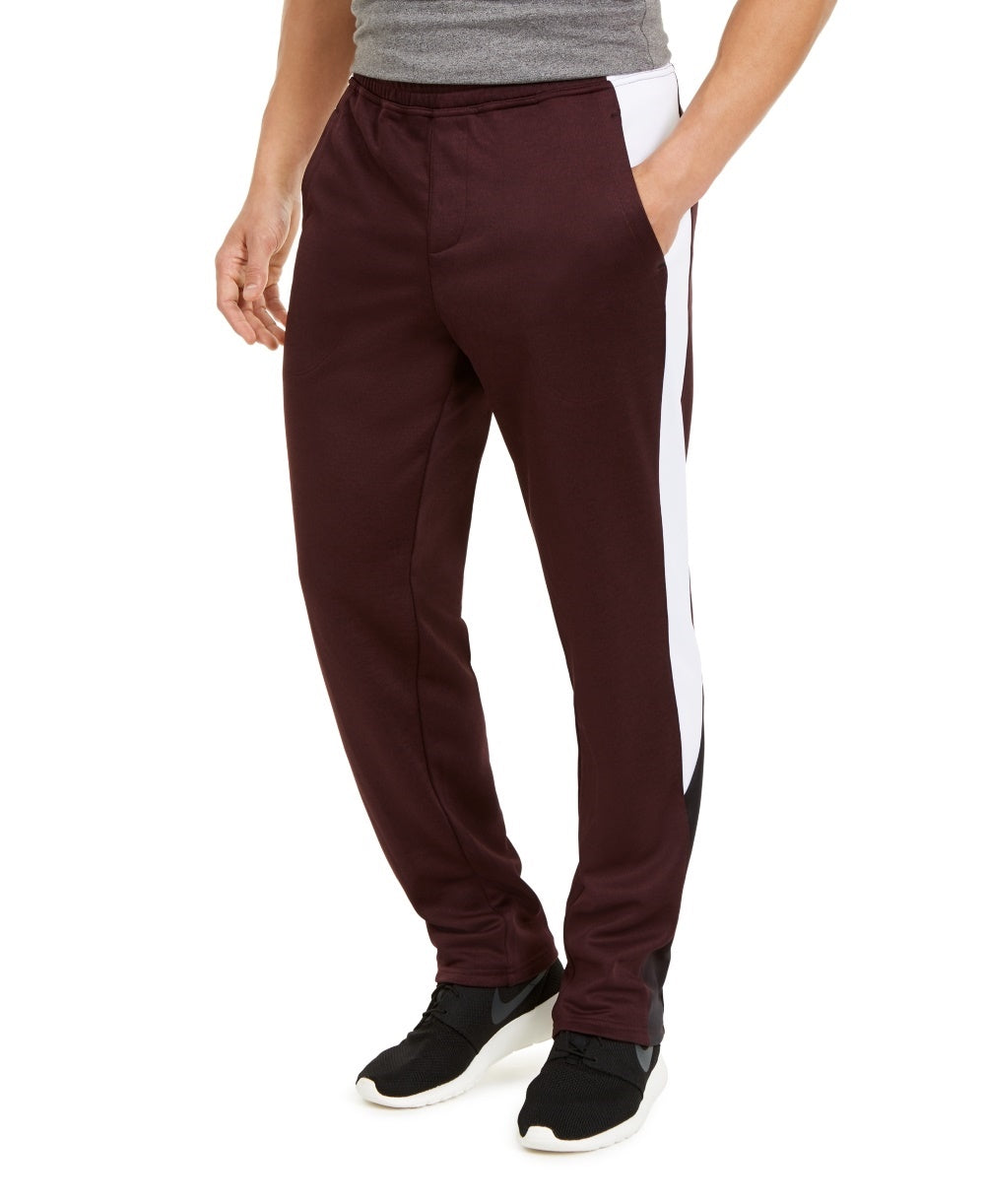 Calça de moletom masculina Ideology Performance vermelha tamanho pequeno