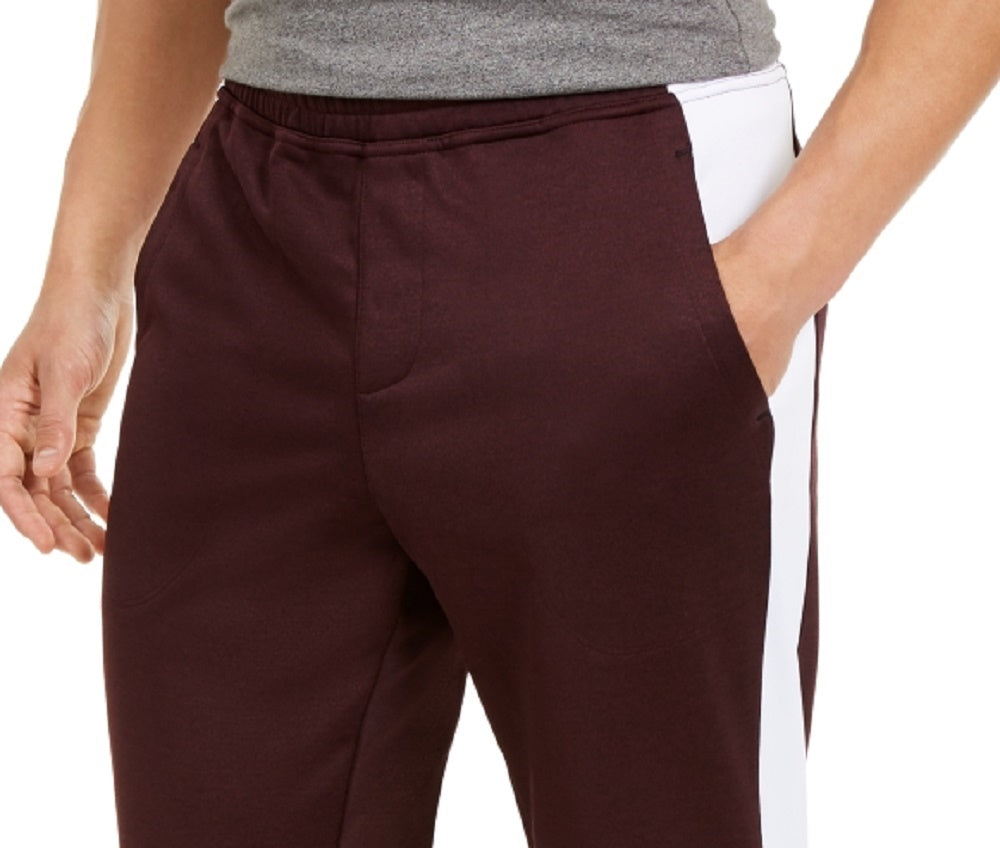 Calça de moletom masculina Ideology Performance vermelha tamanho pequeno