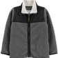 Jaqueta Carter's Little &amp; Big Boy's Fleece com zíper, cor carvão, tamanho 12