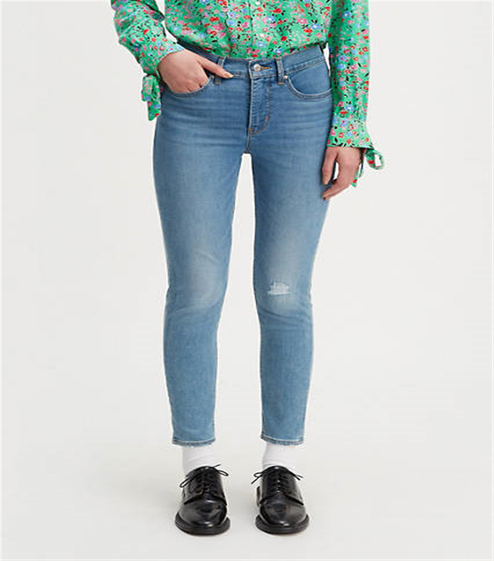 Calça jeans Levi's 311 Shaping Skinny Ankle Cool Feminina Azul Tamanho 33