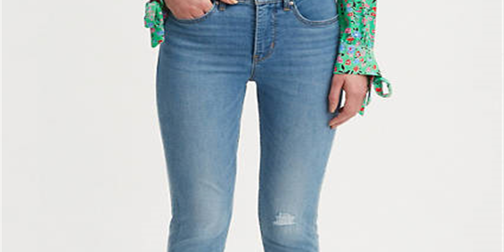 Calça jeans Levi's 311 Shaping Skinny Ankle Cool Feminina Azul Tamanho 33