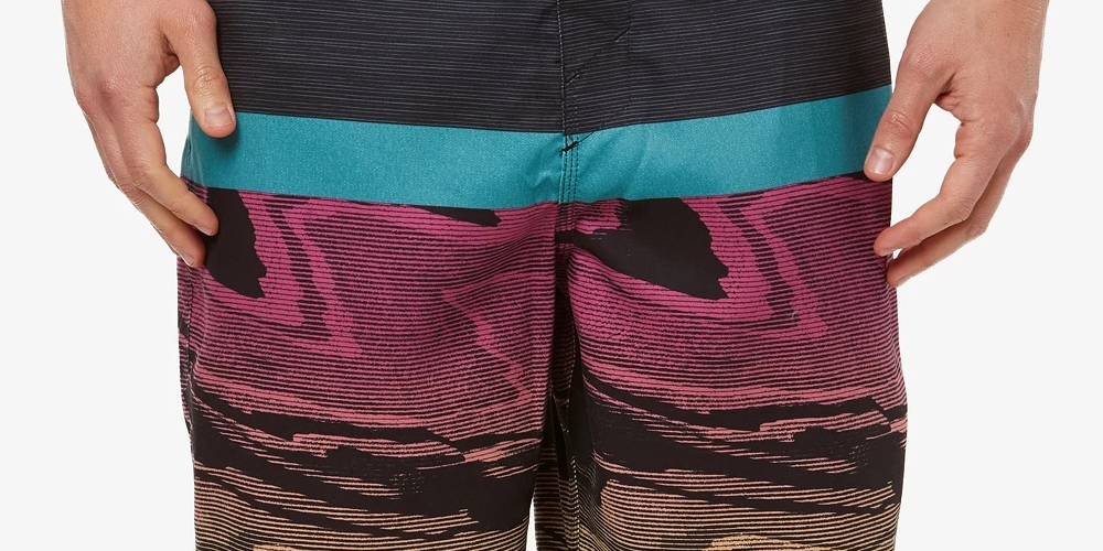 Bermuda masculina O'Neill Glitch 20" preta, tamanho 29x39,5