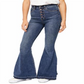 Calça Jeans Flare Insubstituível Feminina Free People Azul Tamanho 29