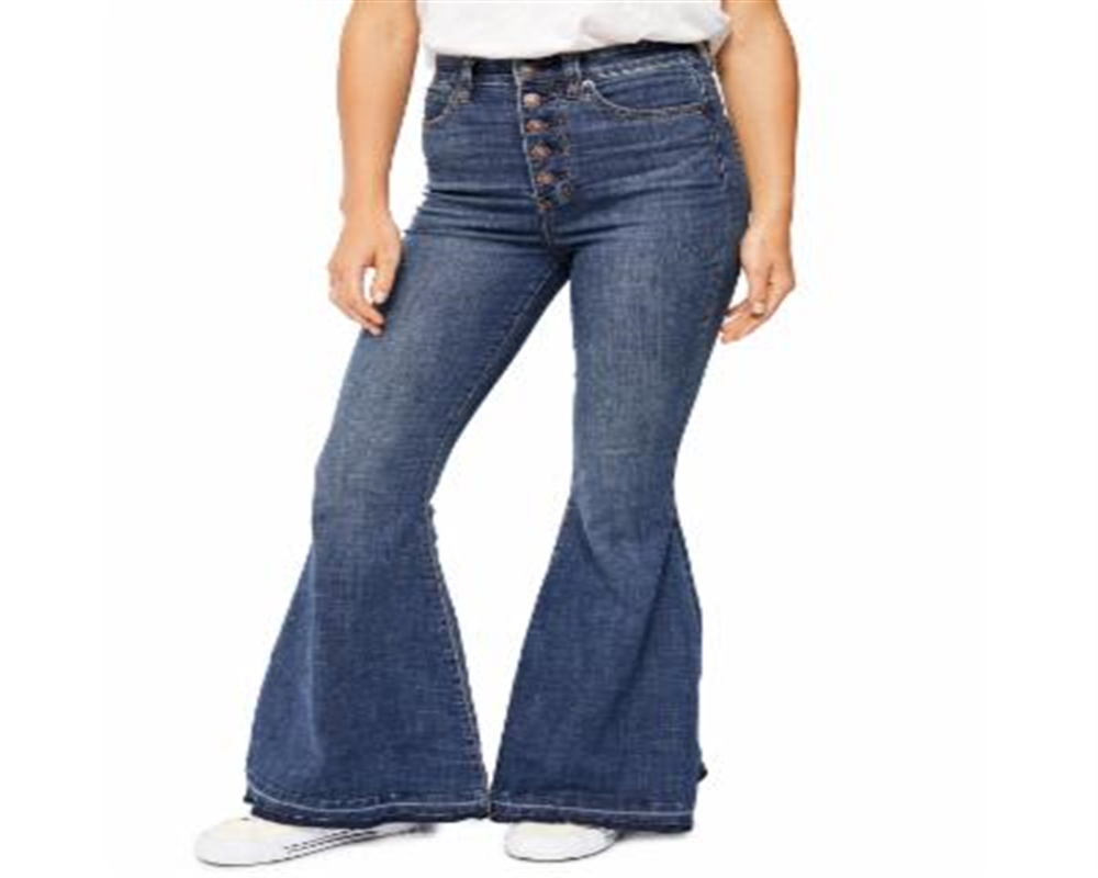 Calça Jeans Flare Insubstituível Feminina Free People Azul Tamanho 29