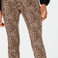 Calça jeans skinny feminina com estampa animal e cintura média, tamanho 8 Petite, da INC International Concepts