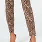 Calça jeans skinny feminina com estampa animal e cintura média, tamanho 8 Petite, da INC International Concepts