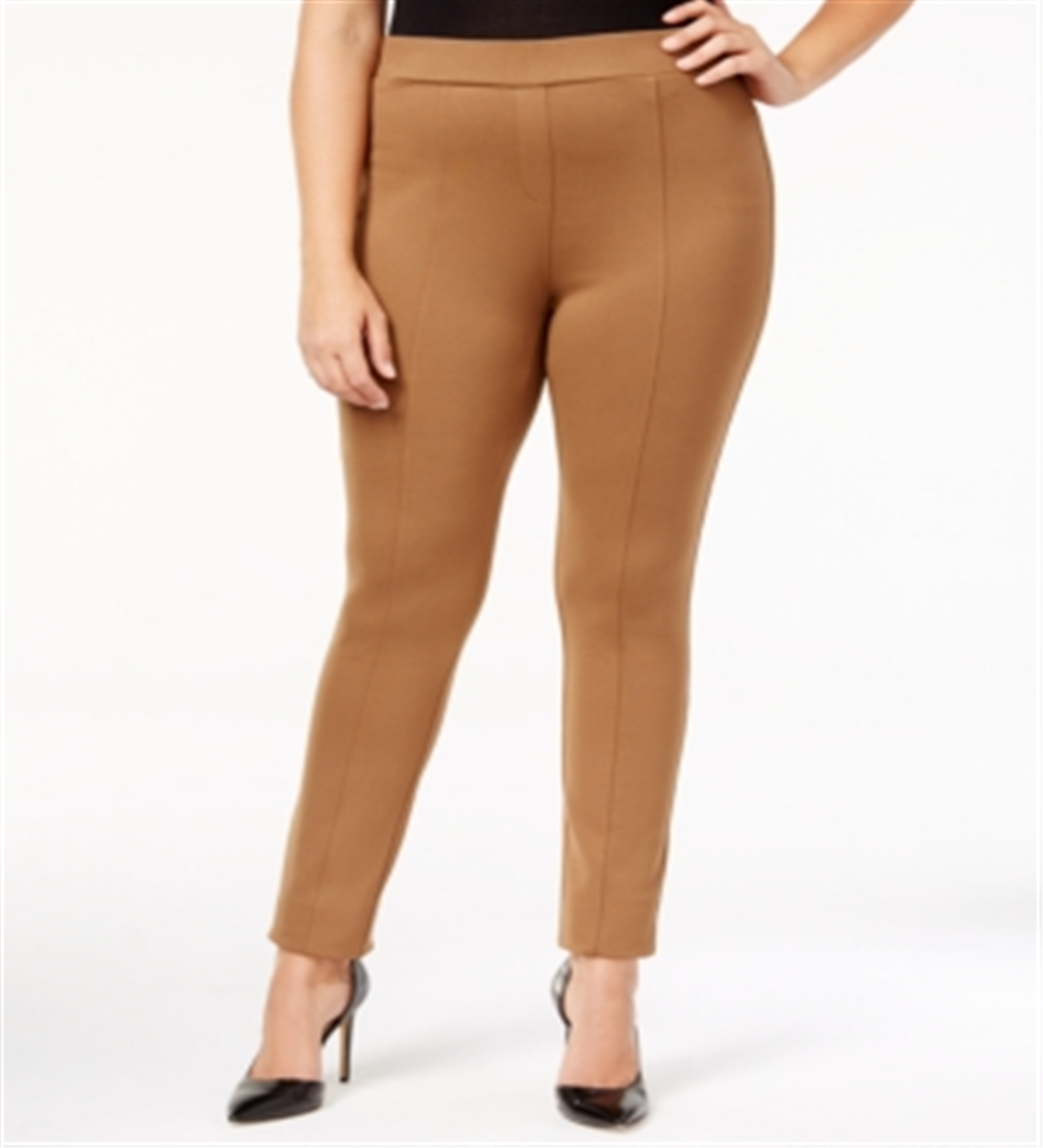 Leggings femininas SeaPonte Plus da Style &amp; Co, marrom, tamanho 14W