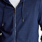 Ralph Lauren Moletom com capuz xadrez masculino azul tamanho grande