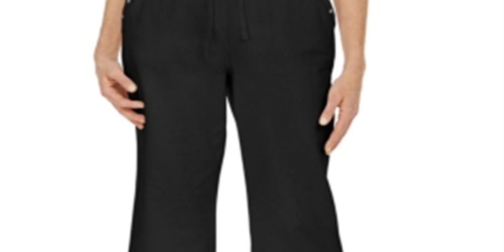 Calça Capri Karen Scott Feminina com Tachas Preta Tamanho Pequeno