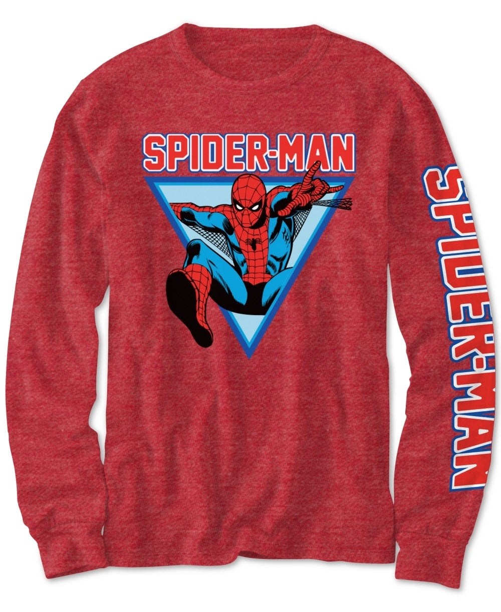 Camiseta infantil masculina do Homem-Aranha da Marvel, rosa, tamanho 2