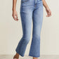 Calça jeans feminina skinny de cintura alta 7 For All Mankind, azul, tamanho 27