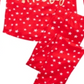 Conjunto de pijama 2 peças Merry Everything da Max &amp; Olivia Big Girl, vermelho, tamanho M