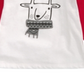 Camiseta estampada de rena First Impressions para bebê menino, branca, tamanho 3-6 meses
