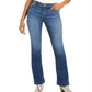 Calça jeans feminina Finity Stretch Bootcut da INC International Concepts, azul, tamanho 8, pequena