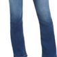 Calça jeans feminina Finity Stretch Bootcut da INC International Concepts, azul, tamanho 8, pequena